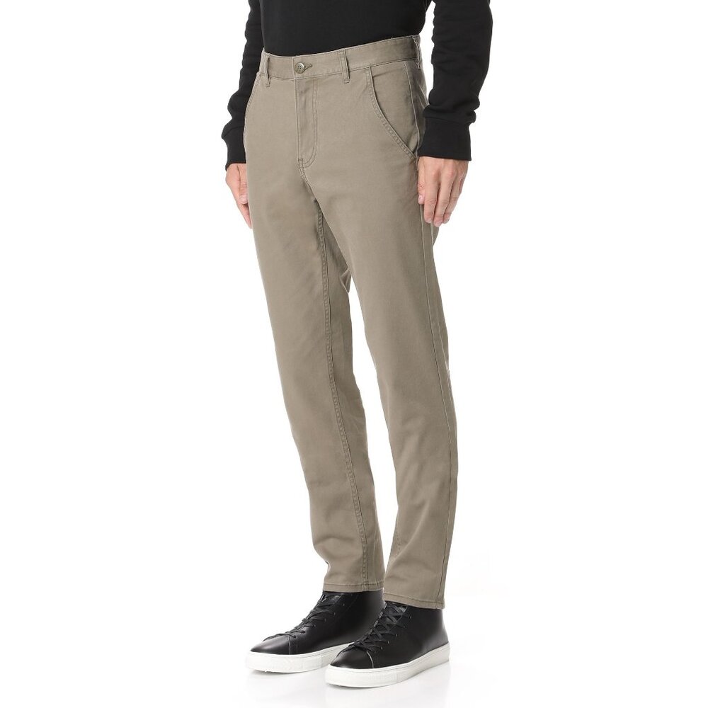 Cheap Monday men's muted green slack chino slim fit cotton pants 30 MSRP 90
